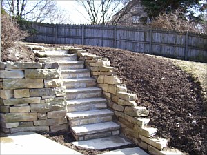 Mt. Lebanon Natural Stone Steps